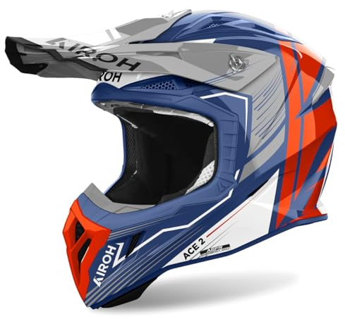 AIROH AVIATOR ACE 2 ENGINE CERULEAN GLOSS M