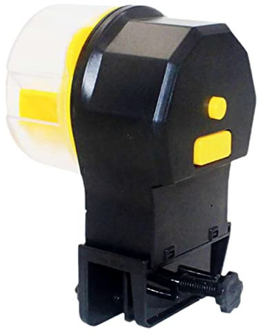 Ipetboom Automatic Fish Feeder for Aquarium Auto Feeding Machine Timer Fish Vacation Feeder Suitable for Tank and Turtle Care