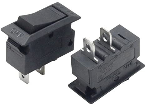Interruttori automatici di protezione da sovraccarico termico for interruttore a bilanciere serie 94N 10A for ciabatta 1 pz
