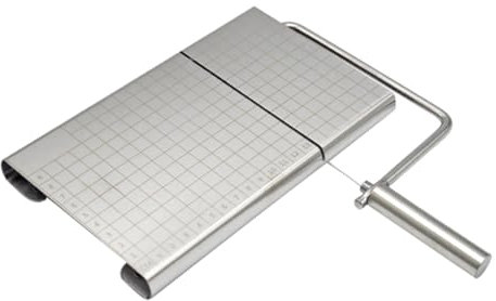 GETAJGHSD Trancheuse à Fromage En Fil D'acier Inoxydable Multifonction, Coupe-beurre Précis, Lame Réglable, Usage Domestique, Découpe Régulière Pour Fromage, Jambon Et Beurre