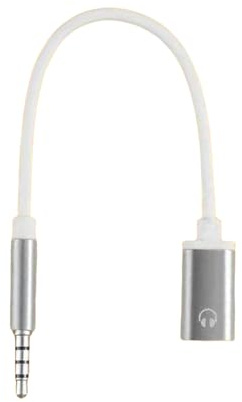 NONGYU Adaptateur auxiliaire 3,5 mm mâle vers type C femelle pour écouteurs, câble USB C, câble audio 3,5 mm