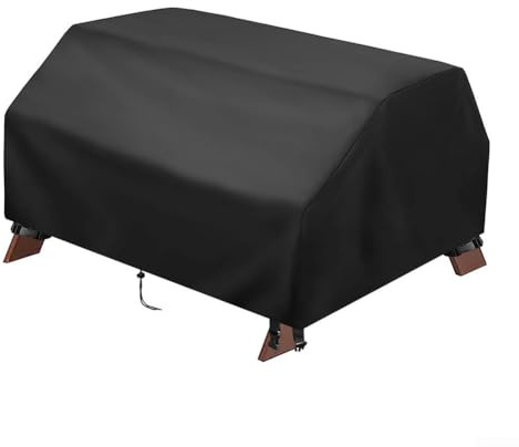 Volakebeing Cubierta de mesa de picnic impermeable 210D tela Oxford para arena y agua 3 en 1 mesa de actividades con rejillas de ventilación de malla hebilla de bloqueo al aire libre protección de