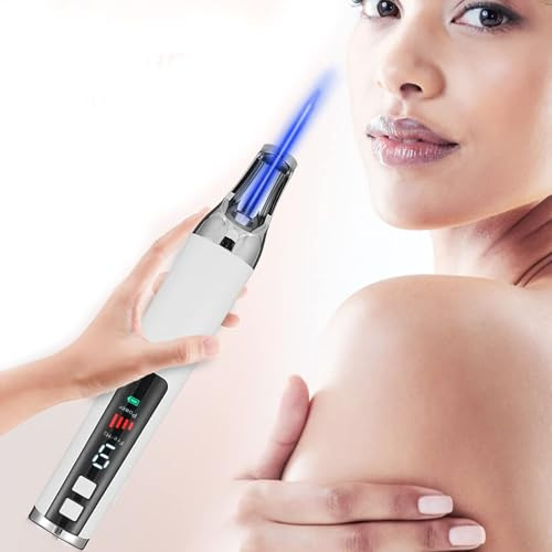 Vexorium Stylo Picoseconde Appareil Plasma Anti-Tache de Rousseur Grain de Beauté Tatouage 9 Modes 5 Niveaux Éliminateur de Taches Pigmentation Cicatrices