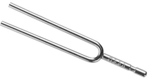 LRXIYODE 440-hz für Violine und Gitarre Metallstimmgabel mit Glatter Oberfläche und Feiner Politur als Präzises Stimmgerät im Musikinstrumentenzubehör