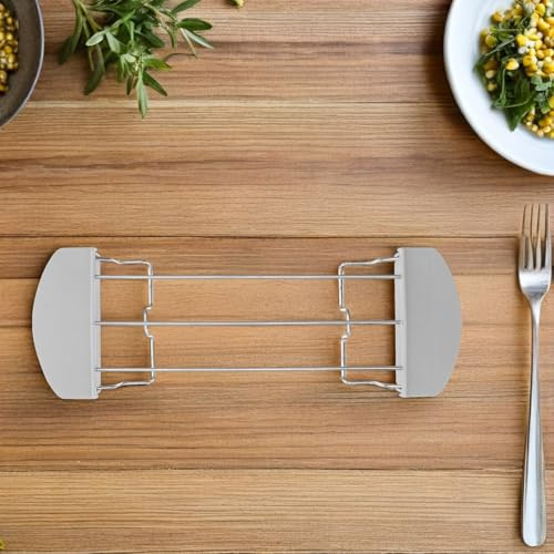UKCOCO 2piezas Rejilla para Tostadora Rejilla para Enfriar Pan y Pasteles Soporte para Tostadas para Tostadas Pan y Galletas