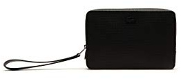 Lacoste NH2922, Damen Brieftasche, Noir, Taille Unique