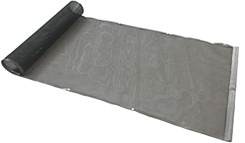 La zappa Ersatznetz Insektenschutzrollo mit Tasche Maßanfertigung Made in Italy 100 x 200 cm seitlich