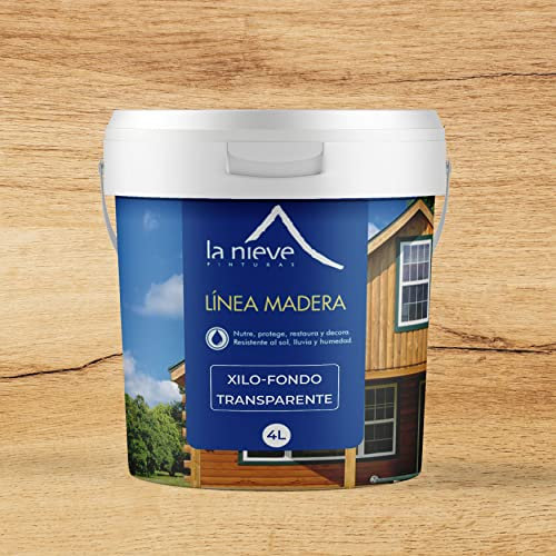 Barniz protección acrílico madera Xilo-Fondo interior y exterior (4 litros)