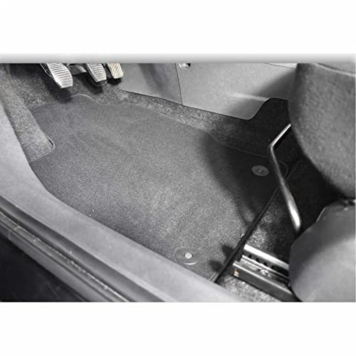 Automatten Fußmatten Autoteppich für VW Polo V 6R 2009-2017 Passform Set schwarz Velours Textilmatten Stoffmatten Eparts24