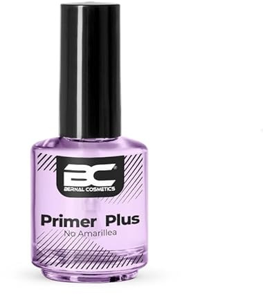 Primer Premium 15ml | Sin ácido | No amarillea | Deshidrata la uña natural sin dañarla | Ideal para uñas de gel, esmaltes semi permanentes | Bernal Cosmetics