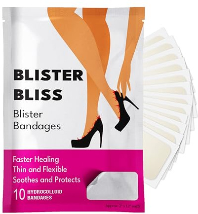 Blister Bliss Bridesmaid Gifts Blister Bandages, Small Gifts for Women, Wedding Day Essentials, Wedding Emergency Kit Essentials, Hydrocolloid Bridal Emergency Kit, Bulk Gifts for Women