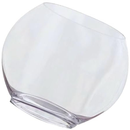 Kichvoe Vase Verre Transparent pour Plantes Aquatiques Terrarium Décoratif -Paysage pour Intérieur Bureau Et Jardin