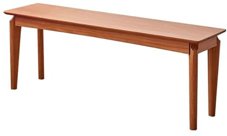 Esszimmerbank, Esszimmer Sitzbank, Küchenbank, Essbank, Holzbank for den Eingangsbereich, Bettbank für Esszimmer, Schlafzimmer, Garten, Eingangsbereich, Bauernhaus, Flur, Wohnzimmer(LIGHT WALNUT,120*3