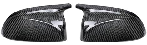 Auto Rückspiegel Abdeckung Für 1 2 3 4 Serie F20 F30 F31 F32 F36 2012 - UP 320i 328i 330d 335i M3 M4 Ersatz stil Carbon Fiber Spiegel Abdeckung Spiegelkappen(Carbon fiber)