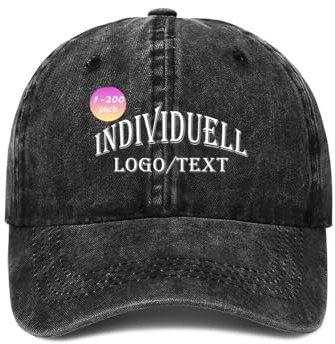 ERICAT personalisiert Cap personalisierte Basecap personalisierte Kappe personalisiertes Baseball Cap mit Foto/Logo/Text Kappe selbst gestalten Trucker Caps für Männer & Frauen in großen Mengen