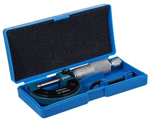 SMASOLO Micrómetro Exterior Portátil con Graduación Medición Precisa Herramienta de Calibración