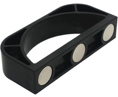 Supporto per cucchiaio per fabbricatore di ghiaccio – Supporto per cucchiaio di adsorbimento 9,5 x 4,5 cm, ampia applicazione | Supporti per gadget per fabbricatori di ghiaccio con fissaggio magnetico
