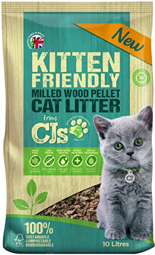 Blazers Kitten Friendly Cat Litter, Beige, 10L