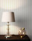 NEWROOM carta da parati Beige Strisce Tessuto non Tessuto - Annata Bianchi Crema Strisce a Blocchi Linea Moderna