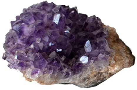 Amethyst Stein | Rohstück Amethyst stehend oder liegend| Kristall Igel-Form N597