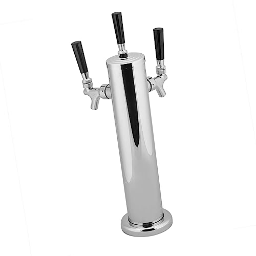 Dispensador de cerveza de barril pulido espejo con grifo para bar Homebrew Kegerator Pub Beer