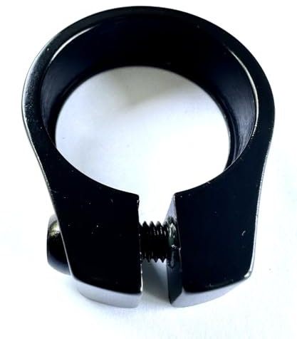 Classic Cycle Sattelstützklemme 35 mm Alu schwarz glänzend