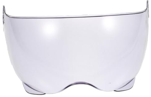 EXAOMBLE Visiera per Casco Policarbonato Resistente e Flessibile Protezione UV e Compatibile con Maggior Dei Caschi Accessorio