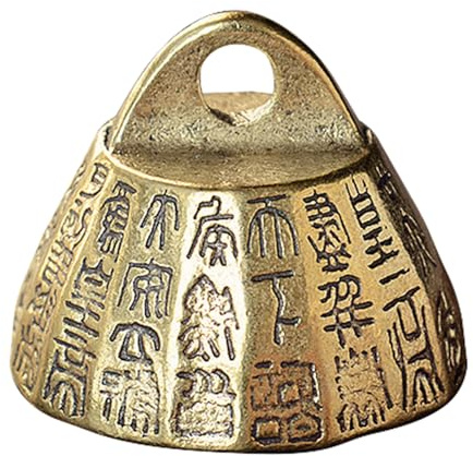 Ljmyy Briefbeschwerer aus massivem Messing, alte chinesische Figuren, Ornament, Buch, Briefbeschwerer