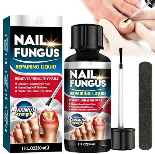 LEECLOUD Extra Strong Fungal Nail Treatment for Toenails & Fingernails | Nail Fungus Treatment for Toenail | Antifungal Formula to Repair Thick, Damaged Nails, Strengthen Fungal Nails, 30ml