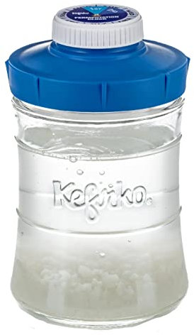KEFIRKO Tarro para segunda fermentacion con tapa hermética | 848 ml | BPA Free