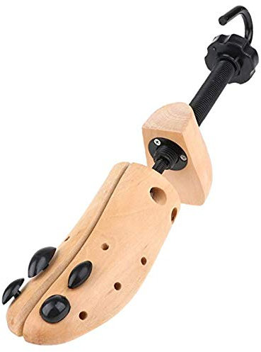 XJZHANG Einstellbare hölzerne Schuhspanner Männer Frauen Premium Schuhspanner Robuste hölzerne Spreizer Breite und Länge,35~38