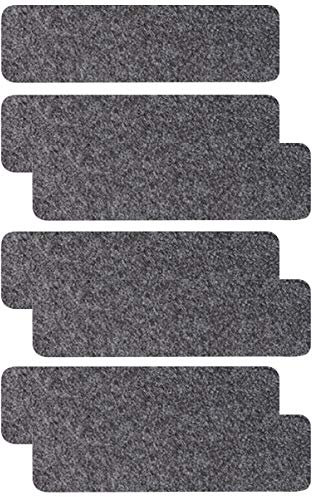 7 PCS Anti-Slip Stair Treads Tape Self-Adhesive Stair Treads Protective Noise-Reduction Step Sticker Carpet Tape for Wood s