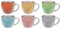 Set di 6 tazze da caffè espresso in ceramica, 90 ml