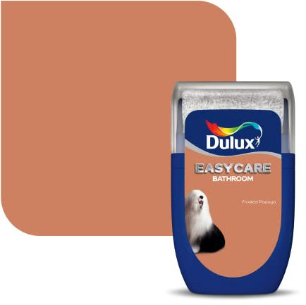 Dulux Easycare Bathroom tester paint - Frosted Papaya - 30ML