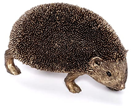 Brillibrum Figura decorativa di design in bronzo e resina artificiale, statuette di animali per soggiorno, regalo artistico fatto a mano (figura 3)