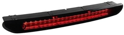 HNVCYT 1 Stück Für VW Für Golf 6 Für Golf 7 Mk6 Für Polo Hatchback 6R 2011-2017 5K0945087B Dritte Bremsleuchten Rücklicht Auto drittes Bremslicht(Smoke Lens)