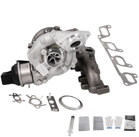 Bapmic Turbolader Abgasturbolader Kompatibel mit A3 8P1 8PA Q3 8UB, 8UG 2.0 TDI O.c.t.a.v.i.a II 1Z3 1Z5 Golf VI Passat 362 357 Tiguan 5N Sharan 03L253019P 5440-970-0002
