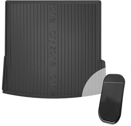 moto-MOLTICO Gummi Kofferraumwanne Kofferraummatte passend für Audi Q7 I 2005-2015