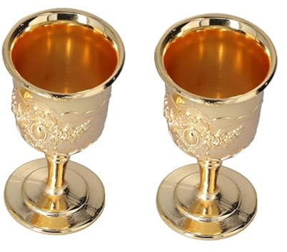 TOPBATHY 4 Piezas Copa Vintage Whisky Cáliz Copa De Vino Cáliz Copas De Vino Copa De Whisky Vasos De Bar Copas De Vino Grabadas Copa De Vino De Fiesta Copa De Vino Tinto Metal