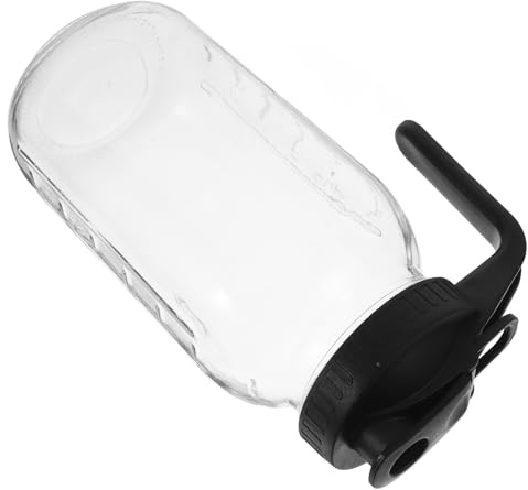 ASAKKURA Jarra De Vidrio Con Tapa De Dispensador De Agua Para Bebidas Frías Jarra De Jugo Con Asa Para Refrigerador Para Servir Té Helado y Frío