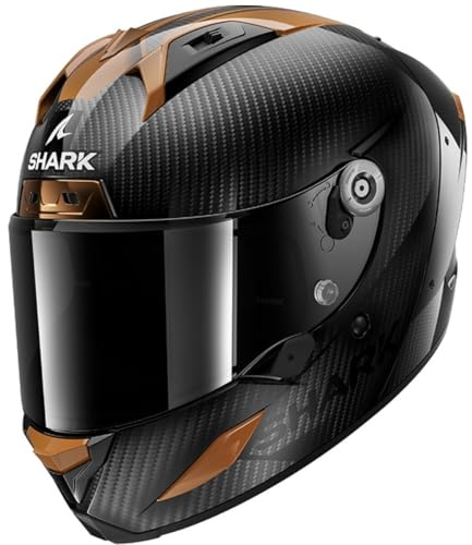 SHARK, Integraler Motorradhelm Aeron Carbon Skin Cupper Carbon DCD, XS