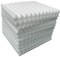 INMOZATA 12 Pack Acoustic Foam Panel, 2.5 X 30 X 30 CM Sound Proofing Panels, High Density Acoustic Wall Panels with Sound Absorbing and Fireproof for Recording Studio Home Offices, White