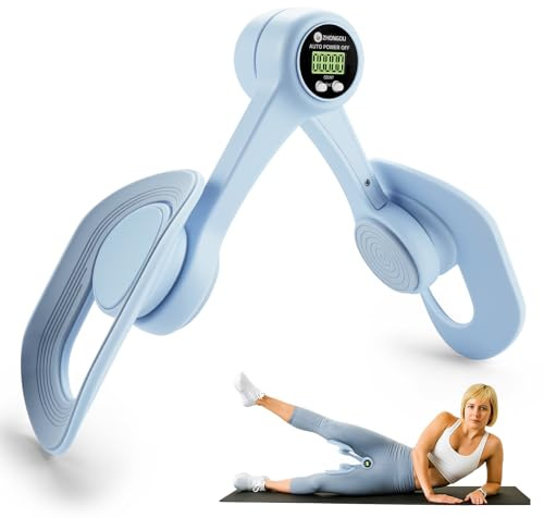 beibijio Beckenbodentrainer für Frau, Oberschenkeltrainer Beckenboden Oberschenkel Trainingsgerät für Beintrainer Muskelaufbau, Beinpresse für Zuhause, Innenschenkel Trainer für Training muskulatur
