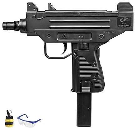 ECOMMUR Double Eagle M33 SMG (6mm) | Pack Pistola (biberón 0,12 + Gafas)