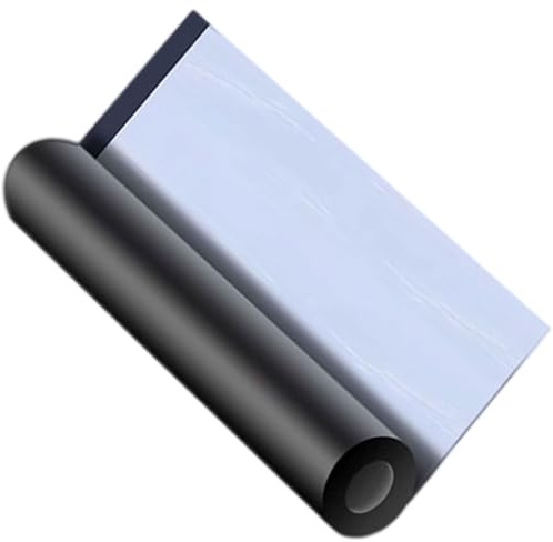 Cinta de Butilo, Tela Asfaltica Autoadhesiva, Cinta Bituminosa, Cinta Selladora Impermeable, Cinta Adhesiva Impermeable para Tejados para Goteras en Techos, Grietas Superficiales(0.5x5m)