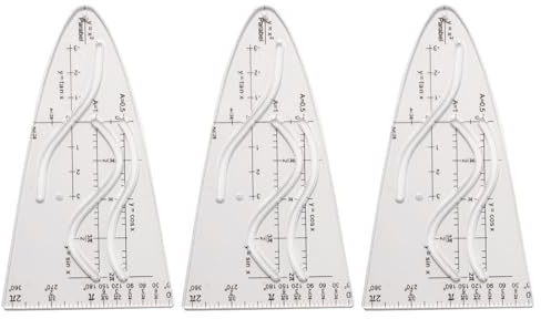 Plantilla parabólica para matemáticas, regla de coseno, parábola, estudiante, oficina, diseñadores, pintura, parábola, precisión, dibujo