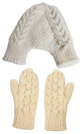 Qianly Paar-Handschuhset: Händchenhaltende Winterhandschuhe für Laufen bei kaltem Wetter