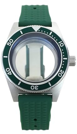 1st 40 mm klockfodral Gummiband Safirglas Vattentät for NH36 NH35 Mod 62MAS NH34 NH70 Verktygsdelar for rörelsereparation(66)
