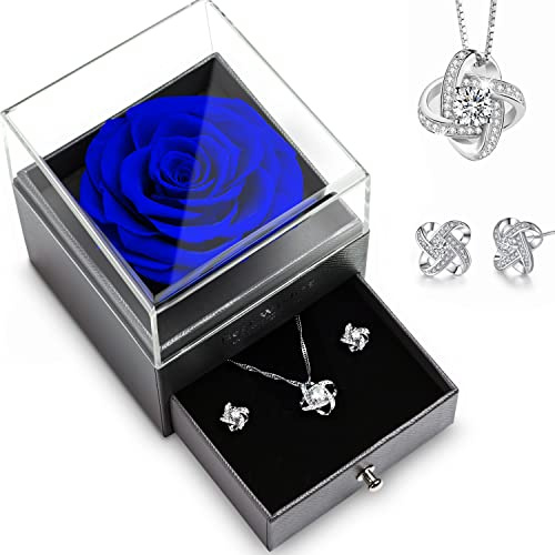 Elekin Vera rosa regalo per lei, regalo di rosa infinita per donne, fidanzata, sorella, moglie, madre, per il compleanno, matrimonio