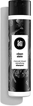 SHED Clean Slate Charcoal Infused Detoxifying Shampoo 260ml